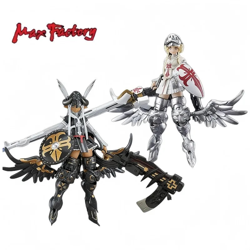 【In Stock】Original GSC Max Factory PLAMAX GO-01 GO-02Divine Wing Demon War Knight Emi Asmode Action Figures Model Collection