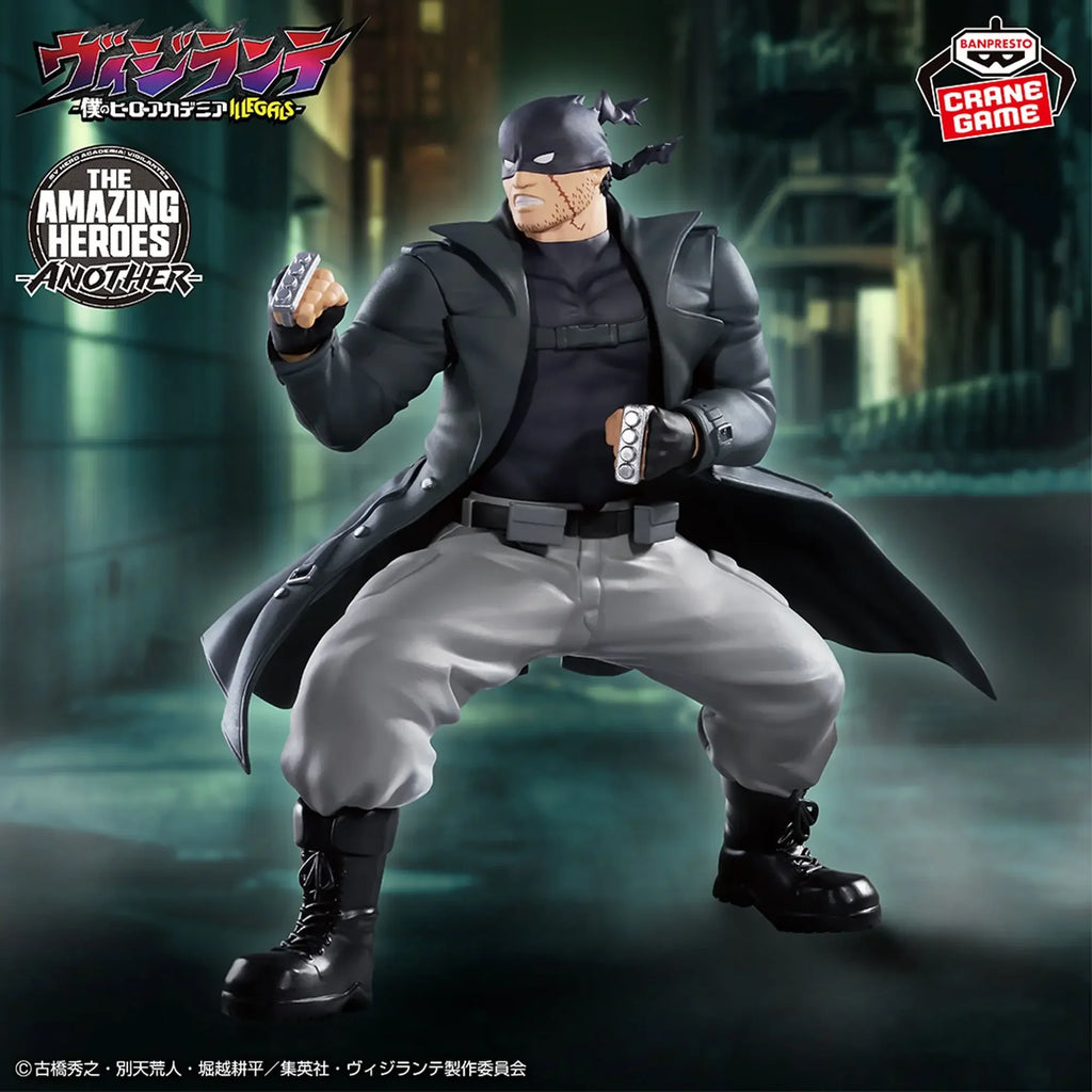 Bandai Original Vigilante -My Hero Academia Illegals- The Amazing Heroes-Another-Knuckleduster Anime Figure Model Toys Gifts