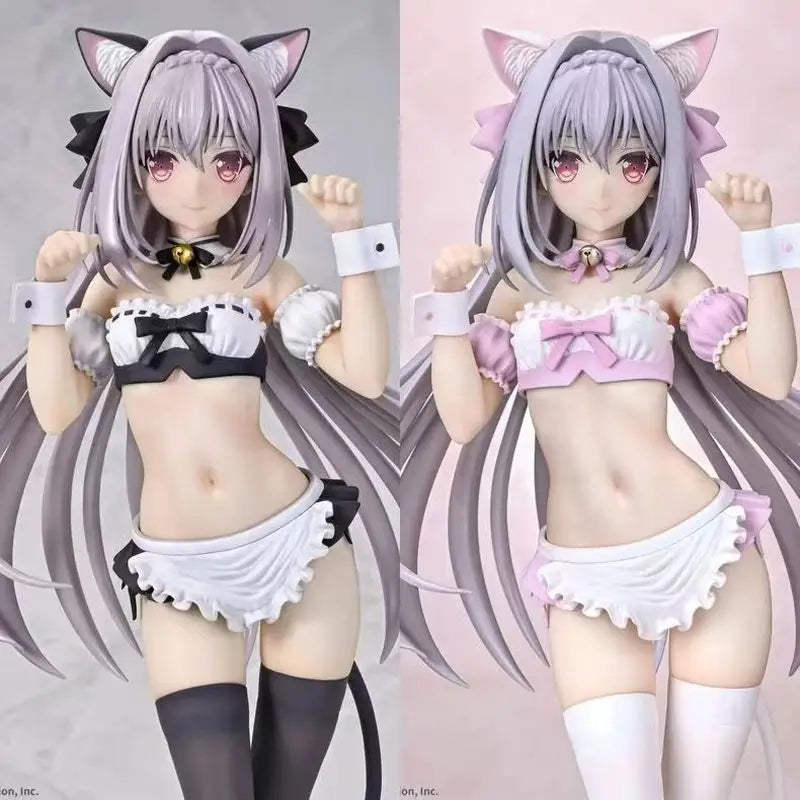 Omevision Sakuraguchi Temple Moon God Figure Cat Ear Maid Natural Color Statue Tsuki Ni Yorisou Otome No Sahou Otaku Otaku Gift