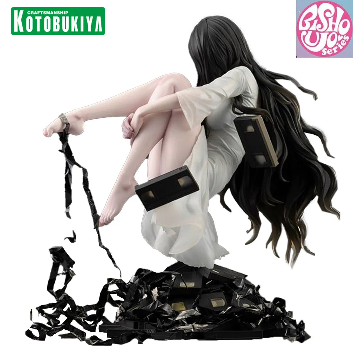 100% Original Kotobukiya Bishoujo Statue Ring Yamamura Sadako Anime-Figur Actionfigur Sammlerserie Modell Spielzeug
