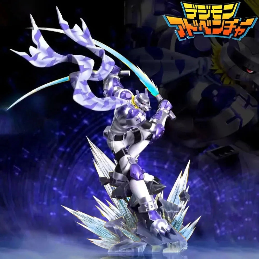 23cm/9.1in Anime Digimon Adventure Figure Wolfmon Action Figures Pvc Statue Collection Model Toys Gifts