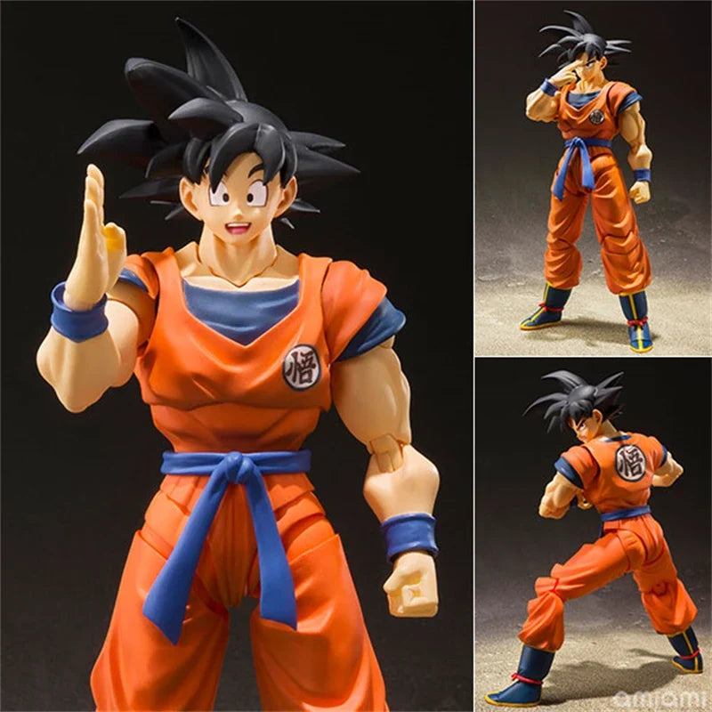 Dragon Ball Z Anime Son Goku A Saiyan Raised On Earth PVC Action Figure Game Statue Collection Game Model Kids Toys Doll Gifts