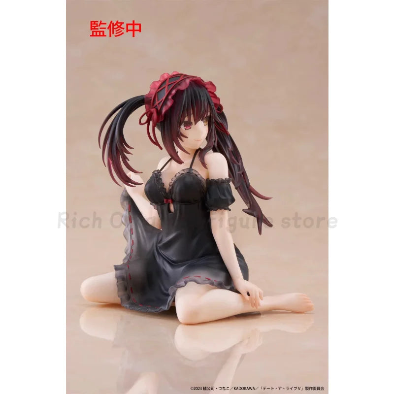 【In Stock 】Original TAiTO DATE ALIVE IV Season 5 Desktop Cute Kurumi Tokisaki ~Pajama Style~ Anime Figure Collection Model Toys