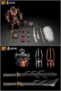 Metytoyz Memory Toys Adventurer World Welle Roter Geist Japanische Orks Geistergesicht Asura Actionfigur Sammlermodell Spielzeugpuppe