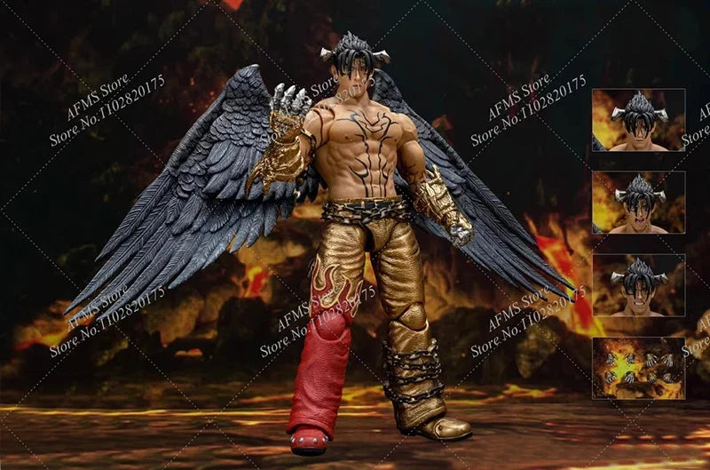 Storm Toys BNTK05SP 1/12 Scale Collectibles Figure Devil Jin Fighting Game Special Edition Full Set 6Inch Action Figure Soldier