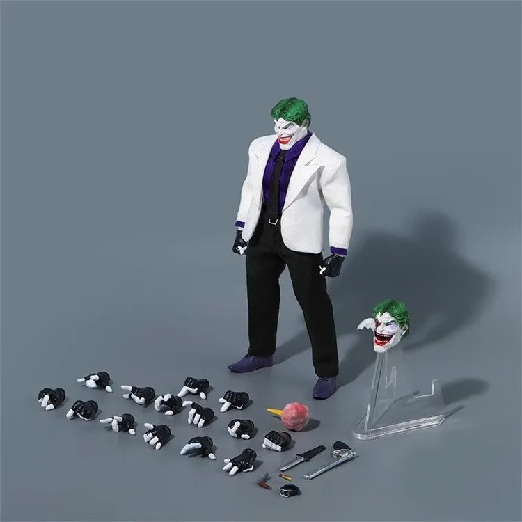 Joy Man Toys Crazy Criminal Action Figure - 1/12 Scale Collectible Dark Knight Returns Robot Toy for Kids Birthday Gift