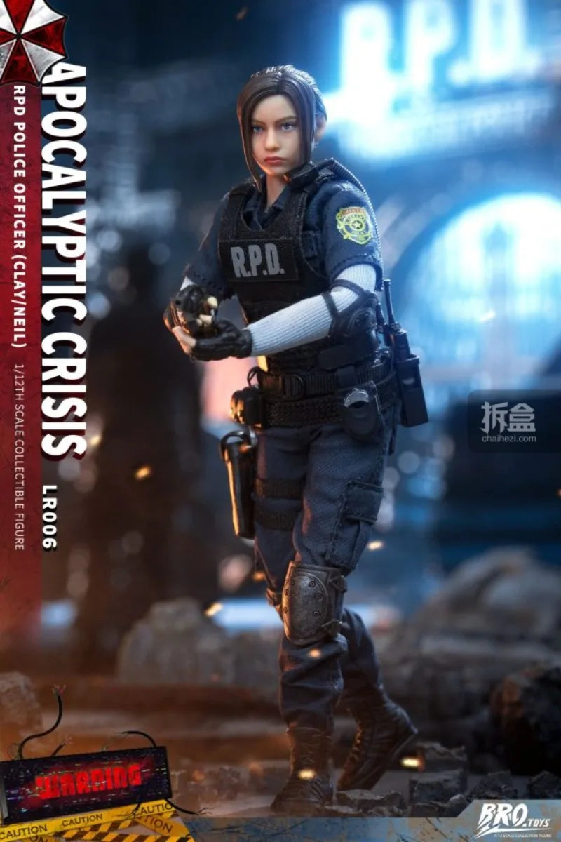 BROTOYS Original The Apocalypse Crisis Officer Suit Kleiner 1:12 Ratio Action Figure Joint Mobility Flexible Model Toys Gifts