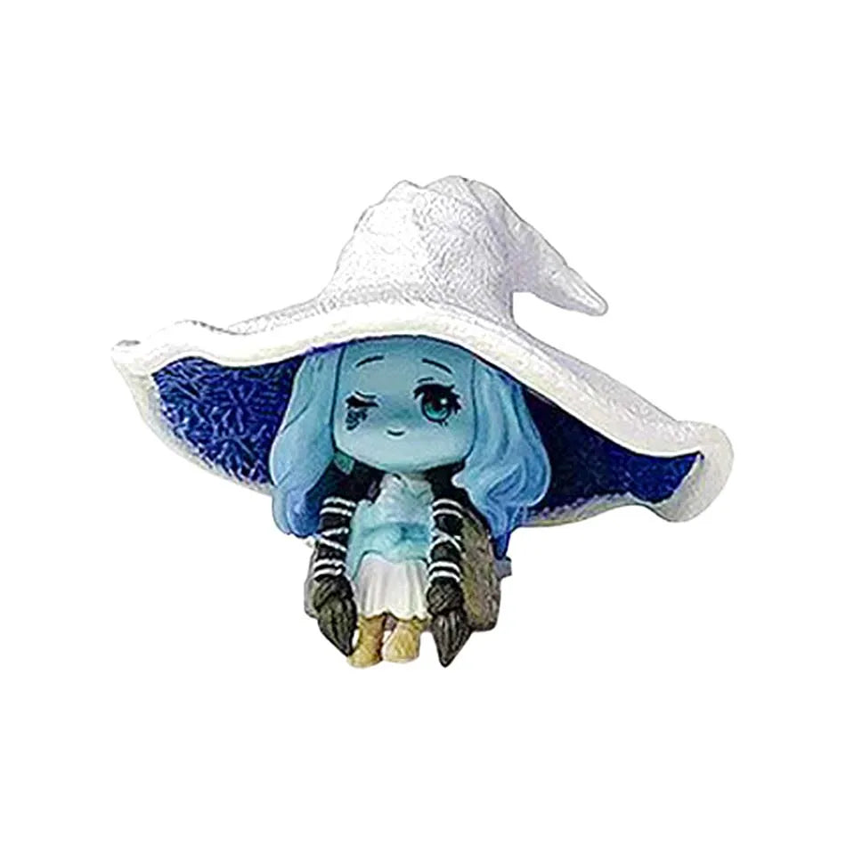 @@In Stock Elden Ring Gaming Q Version Mini Ranni Cat Melina Malenia The Half-Wolf Action Figure Lani Magic Ornaments Dolls！！