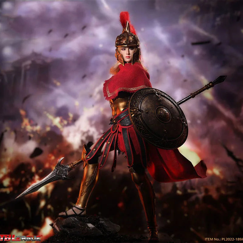 Tbleague Pl2022-189 1/6 Female Soldier Spartan Warrior Army Commander Medieval Retro Style Sexy Warrior 12" Action Figure Model