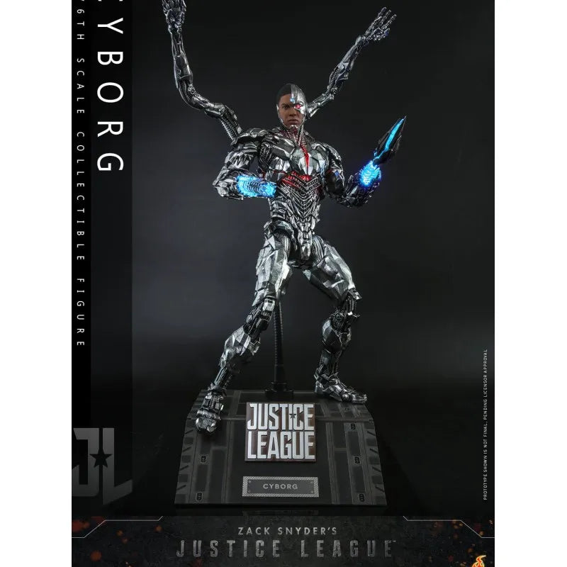 Action Figure Collectible Figure Hot Toys 1/6 Tms057 Zack Snyder's Justice League Cyborg Victor Stone Movie Toy Gift In Stock
