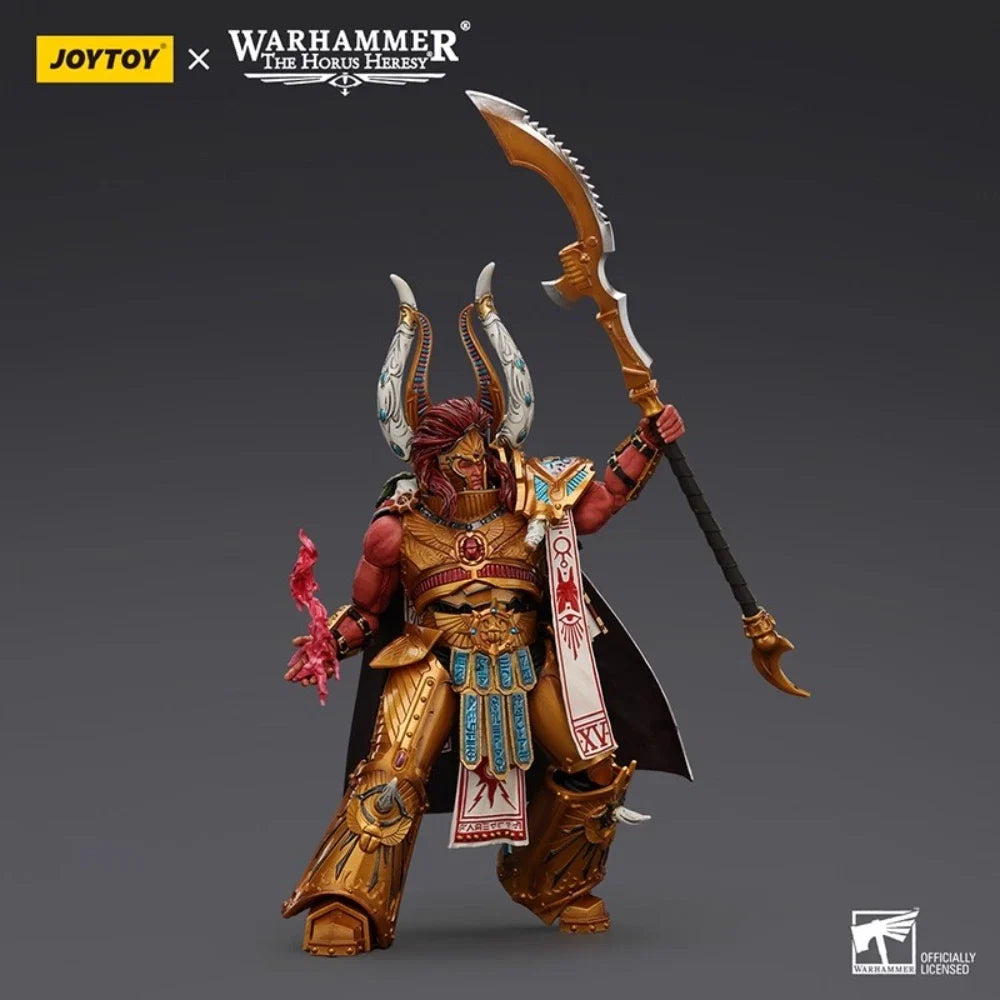 JOYTOY Action Figures 1/18 Warhammer 40K Thousand Sons Magnus The Red Primarch of The XVth Legion Collection Model Toys for Gift
