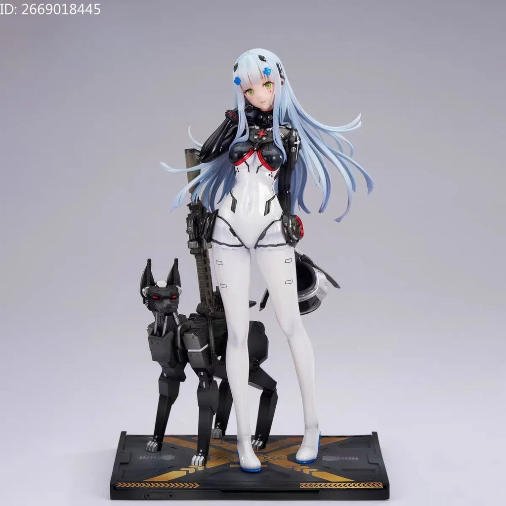 【Presale】Girls Frontline Character Sculpture Anime HK416 Action Figurals Figurine Statue Figures Cartoon Collectible Model Toy