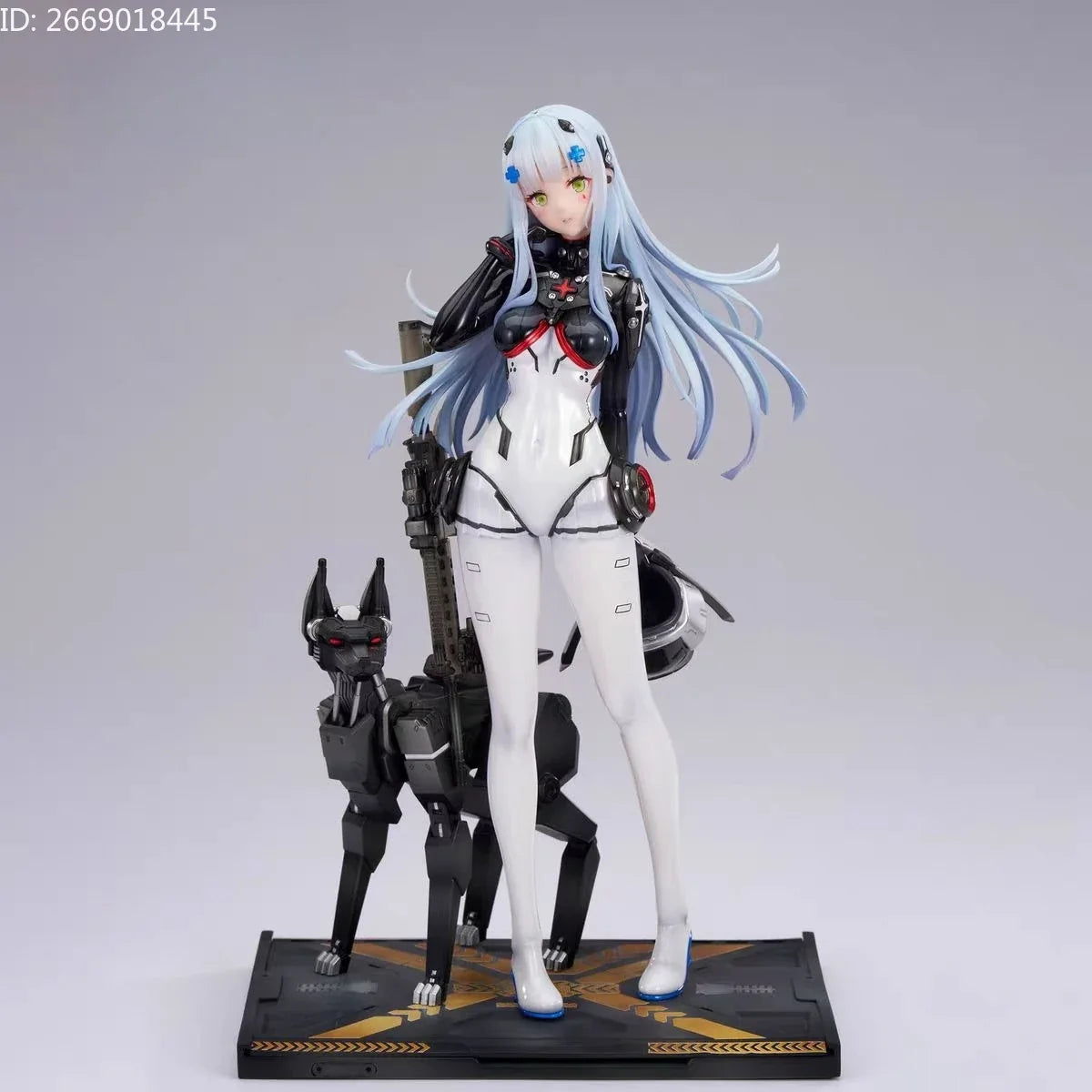 【Presale】Girls Frontline Character Sculpture Anime HK416 Action Figurals Figurine Statue Figures Cartoon Collectible Model Toy