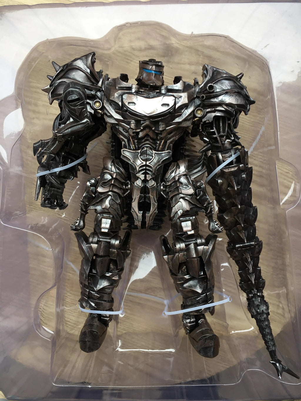 AOYI LS11 AM01 Transformation Action Figur 35cm Scorn Dinobots Ancient Behemoth Dinosaur Anime Figure Model Toy