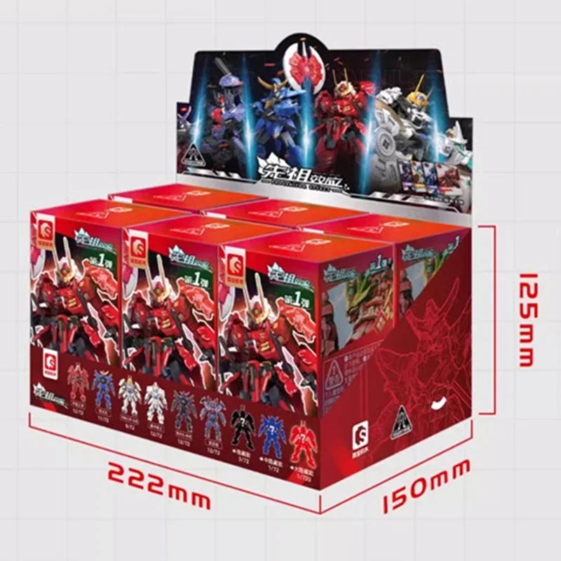 SEMBO Ancestral Effect building blocks Kai's Tiger Brahma Maru assembled model anime peripheral mecha figures birthday gift
