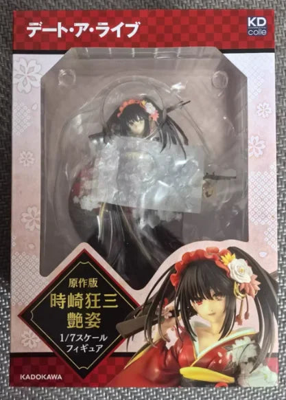 【SF】In Stock Original KADOKAWA GSC KDcolle Date A Live Kurumi Tokisaki 1/7 Scale Figures Model Collection Anime