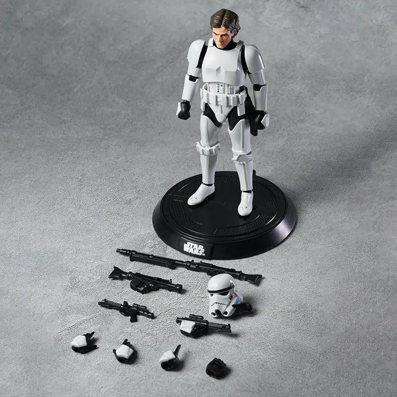 Original Blokees Star Wars Trooper Stormtrooper Darth Vader Action Figures Model Assembly Toys Desktop Ornament Birthday Gifts