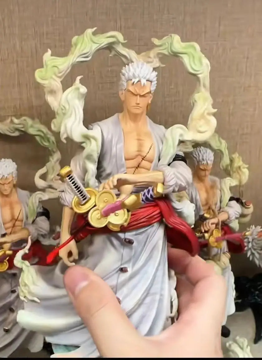 30CM Zoro ONE PIECE Anime Figures NIKA Roronoa Figurine Two Heads PVC Statue Collection Model Toys Christmas Gifts HOT-presale