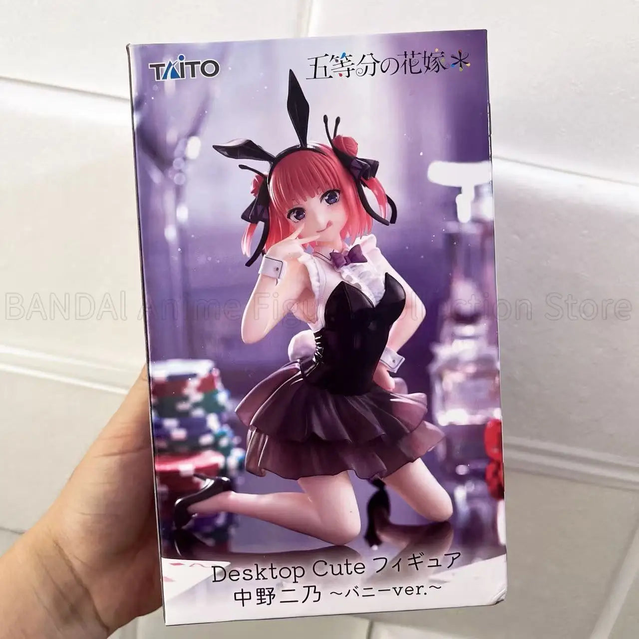 Hot Sale Original Taito Desktop Cute The Quintessential Quintuplets Nakano Nino Toys Model Ornaments Statue