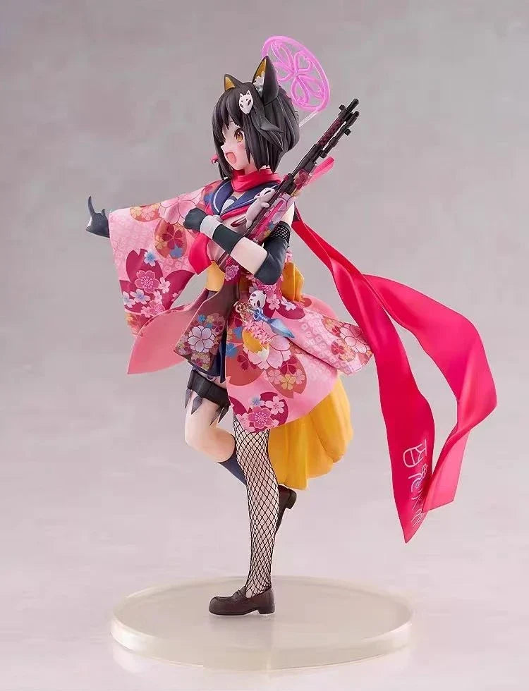 Model Toy Kuda Izuna Blue Archive Game Character Action Statue Sculpture Anime Cartoon Collectible Figurine Figures Presale