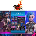 In Stock Original HOTTOYS HT 1/6 TMS137 Arcane: League Of Legends Jinx Action Figures 12inch Collectible Model Toy Birthday Gift