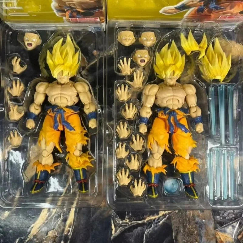 17cm Dragon Ball Anime Figures Movable Shf 3.0 Son Goku Action Figure Statue Model Doll Collection Toys Birthday Gift