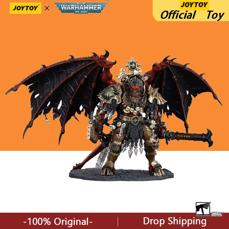 [Vorbestellung] JOYTOY Warhammer 40.000 1/18 Actionfiguren World Eaters Angron, Dämonenprimarch des Khorne Modell Jungen Spielzeug