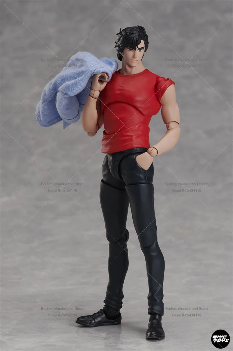 Auf Lager GSC BUZZMOD 1/12 Maßstab Kinofilm Ryo Saeba Japanische Anime Figur 15,5 cm Actionfigur Puppenspielzeug Sammlung