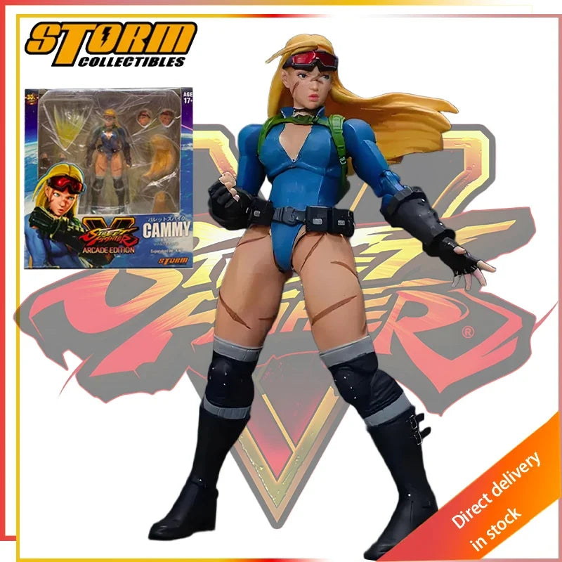 STORM TOYS Original Street Fighter 5 Series Street Fighter Alpha STORM ARENA Action Joint Mobility Figure Model Toys Gifts