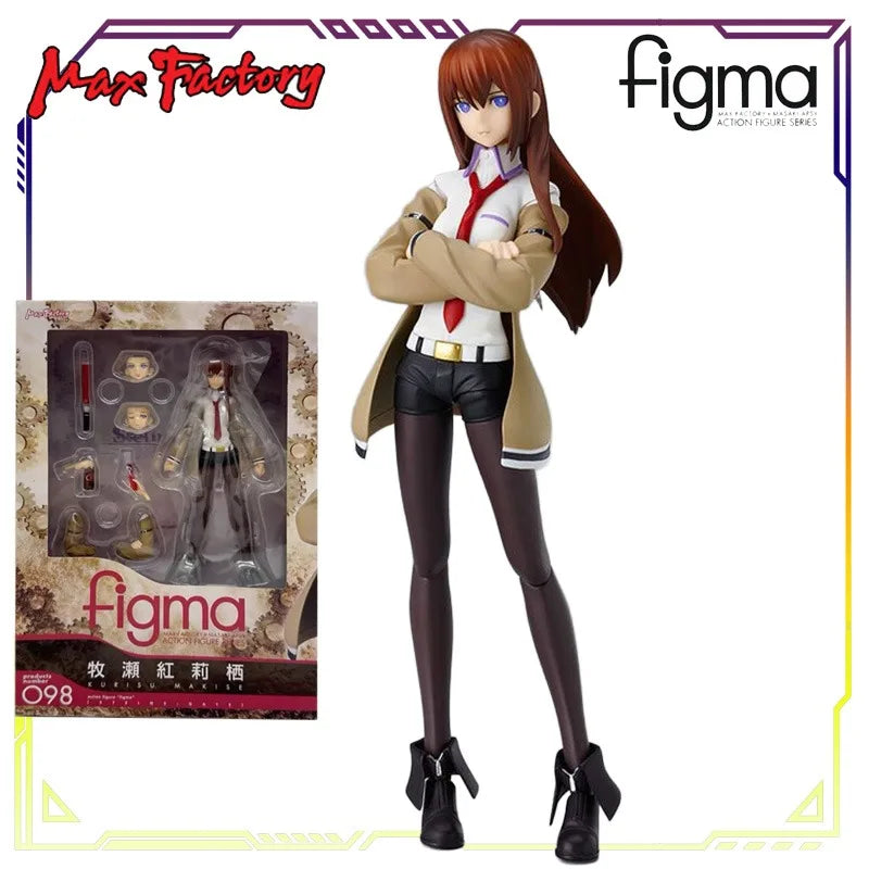 Max Factory Original Figma The Gate of Destiny Stone Series Steins Gate\Ryutaro Okabe Action Figure Model Toys Gifts Fo Boys