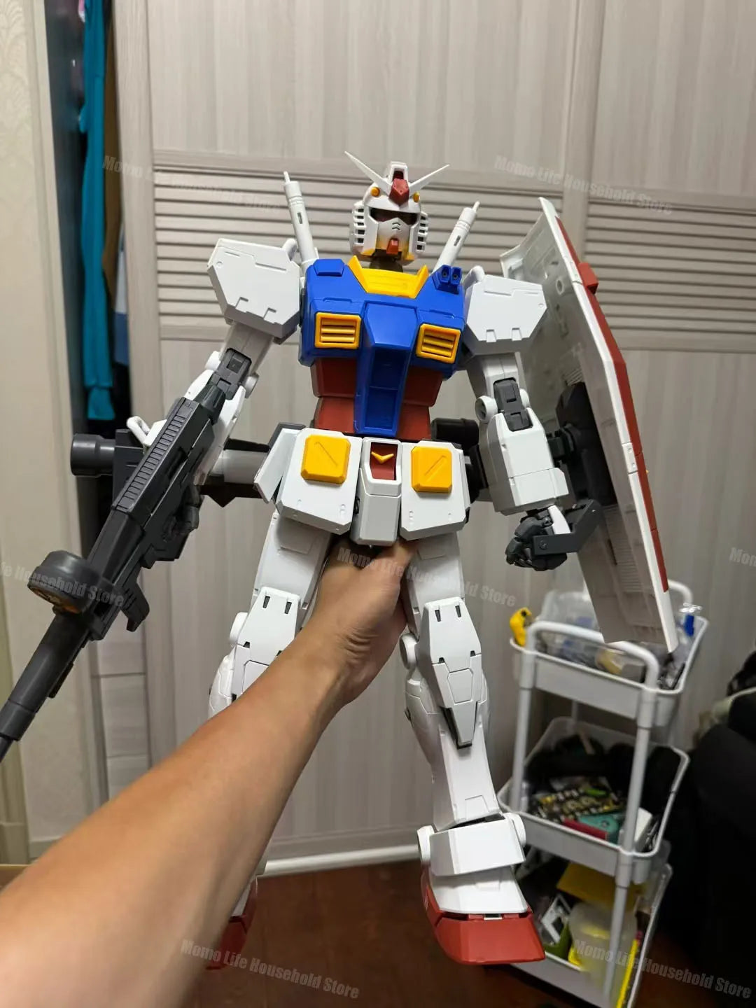 In Stock FANG DA JING Model 1/35 HG RX-78-2 original 7802 Assembly Model Kits Anime Action Figure Robot Plastic Model Gifts Toys
