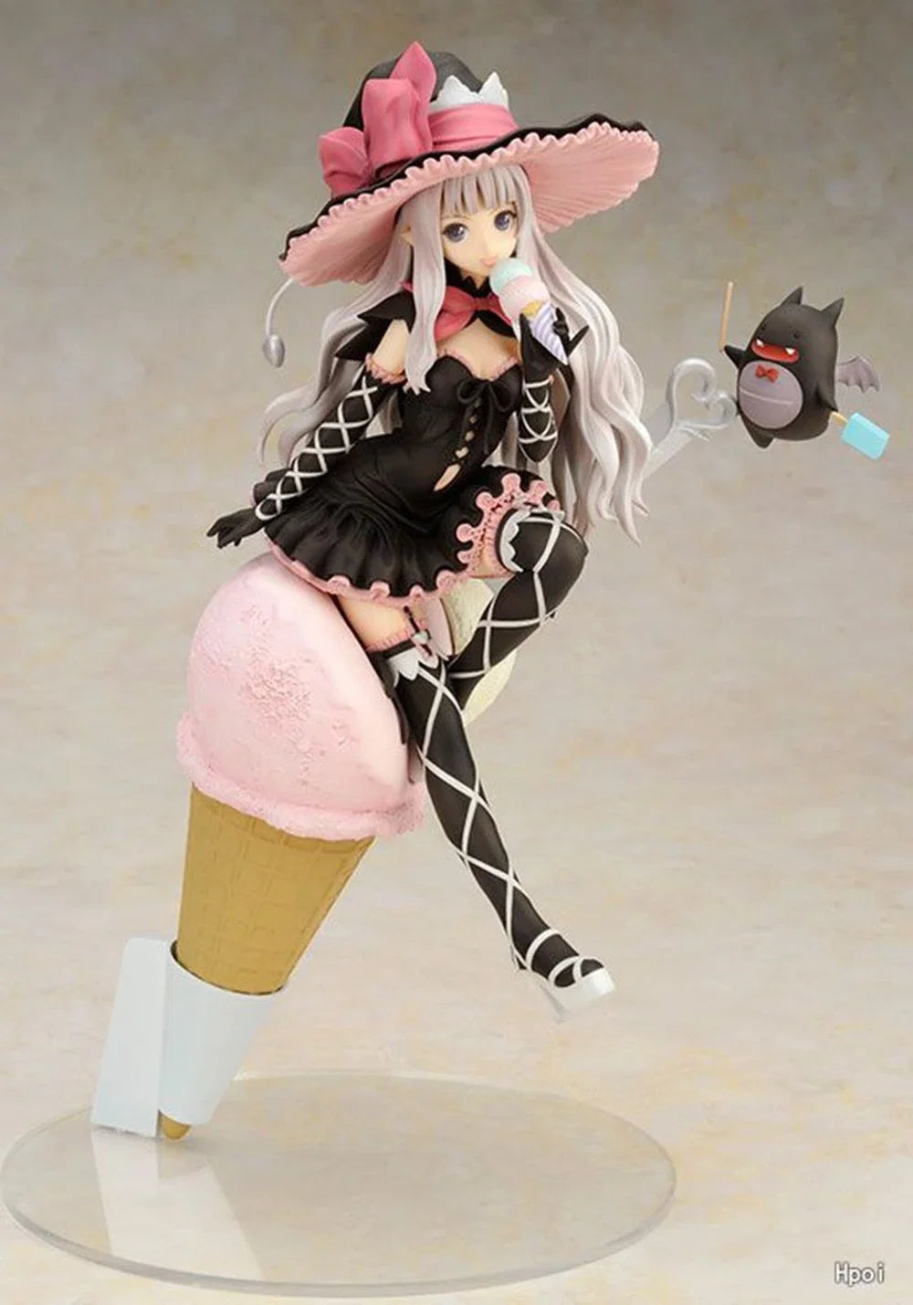 20CM Anime Shining Hearts Melty de Granite Sorbet Figure 1/8 Ice Cream Dress Up Model Toy Doll Aciton Figure PVC
