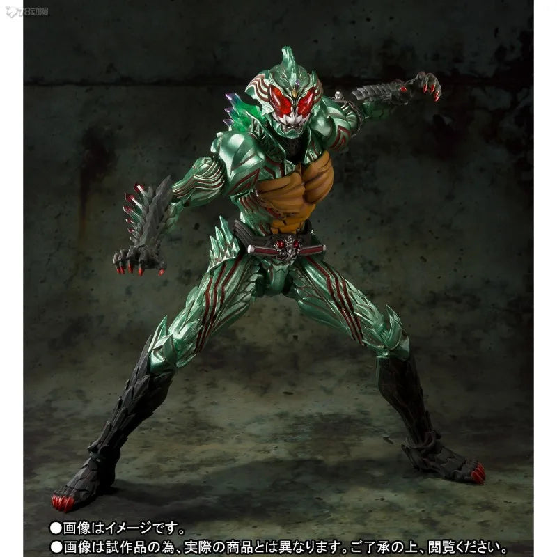 BANDAI Genuine S. I.C. Series Movable Toys Limited Edition Kamen Rider Amazon Omega， Fourze (Rocket Form) Finished Product Model