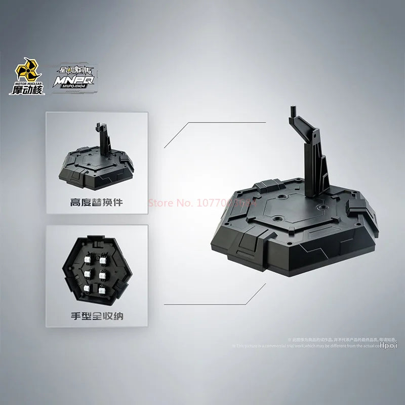 In Stock！Motor Nuclear Mnpq-Xh04 Anime Robot Q Version Ganjiang Assembling Model Mobile Mecha Assembly Model Action Figurine