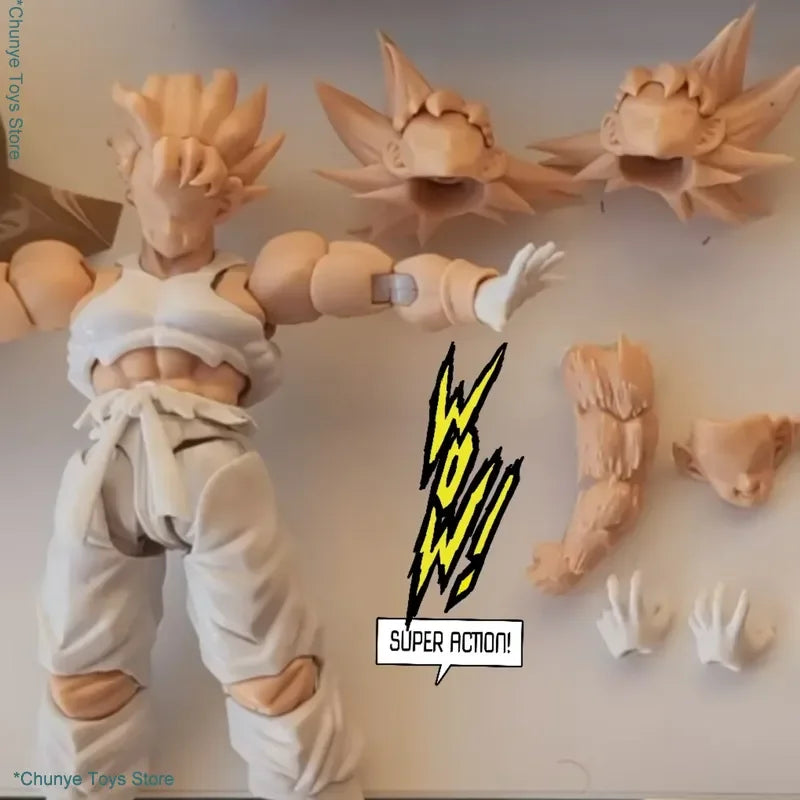 Wow Studio Dragon Ball Z Son Goku Vegeta Action Figures - Legendary Super Saiyan Anime Figurine Model Toys Gifts for Collectors