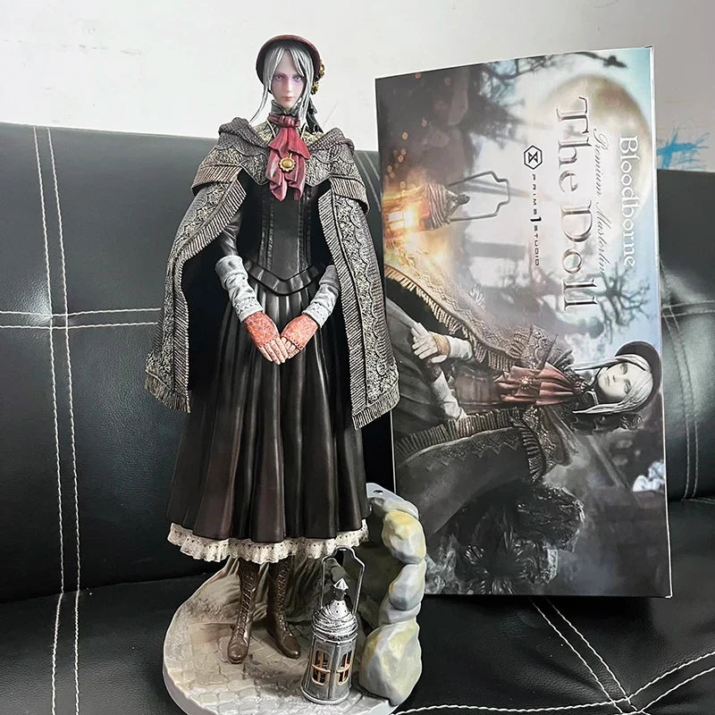 Anime Bloodborne Figure Figma 536 Lady Maria of the Astral Clocktower Action Figure 36CM With LED Model Doll Toys Birthday Gifts