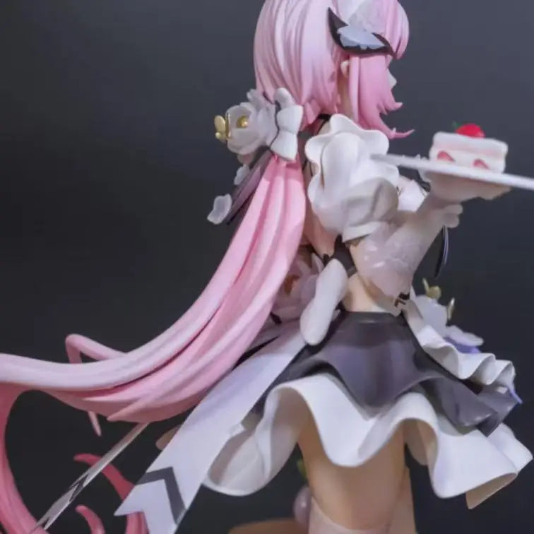 Alierxia Pink Sweetheart Maid Figure Collectible PVC Toy 240mm High Static Model for Birthday Gifts Coffee Serving Tray