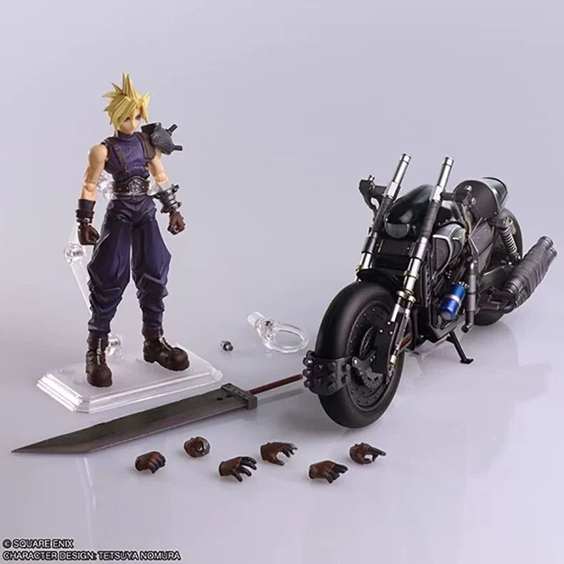 Spot Authentic Se Kai (Pa Kai) Bringarts FinalFan tasy Vii Cloud Motorcycle Vehicle Figure Gift