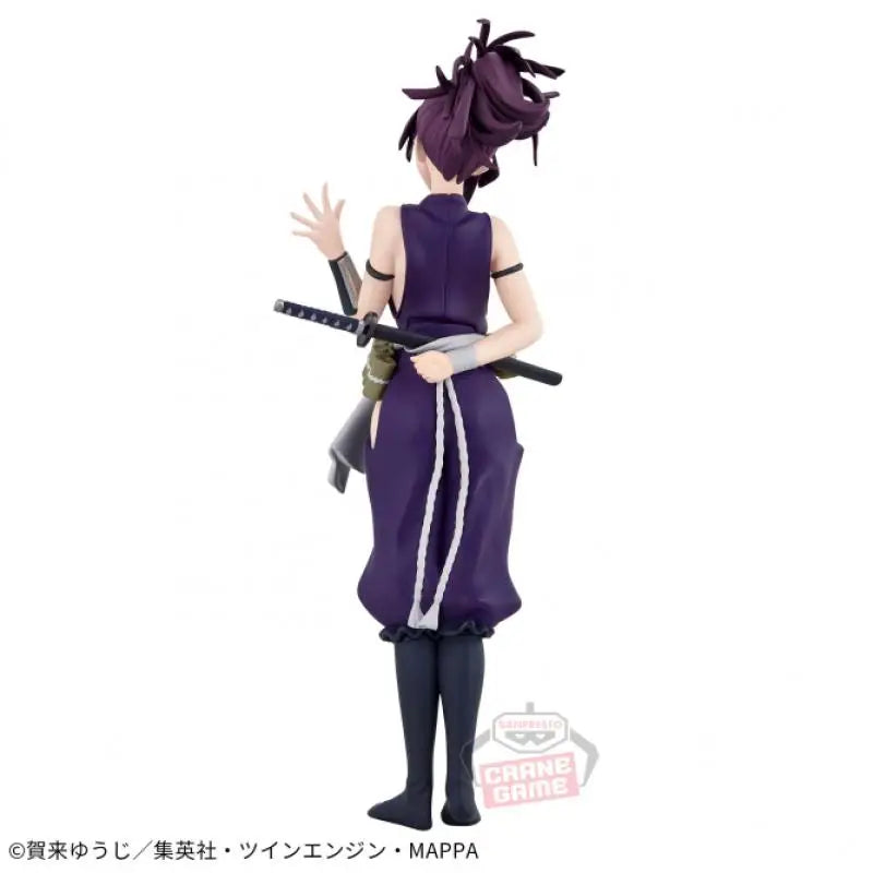 Bandai In Stock Original Banpresto Dxf Hell's Paradise Yuzuriha Anime Action Figure Model Boxed Toys Gift Genuine