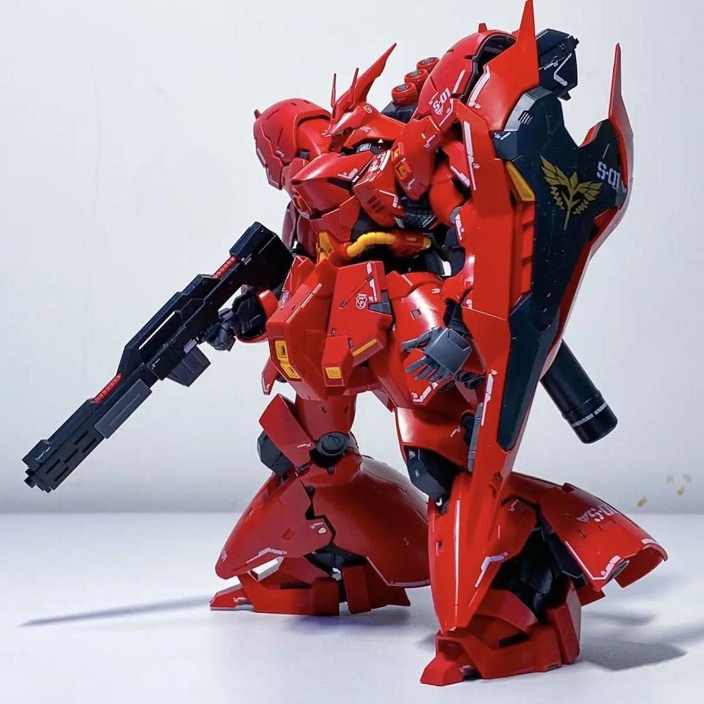 SIHAI model RG 1/144 Assembly Model Kit MSN-04 Sazabi Action Figure Robot Plastic Model robot toy gifts