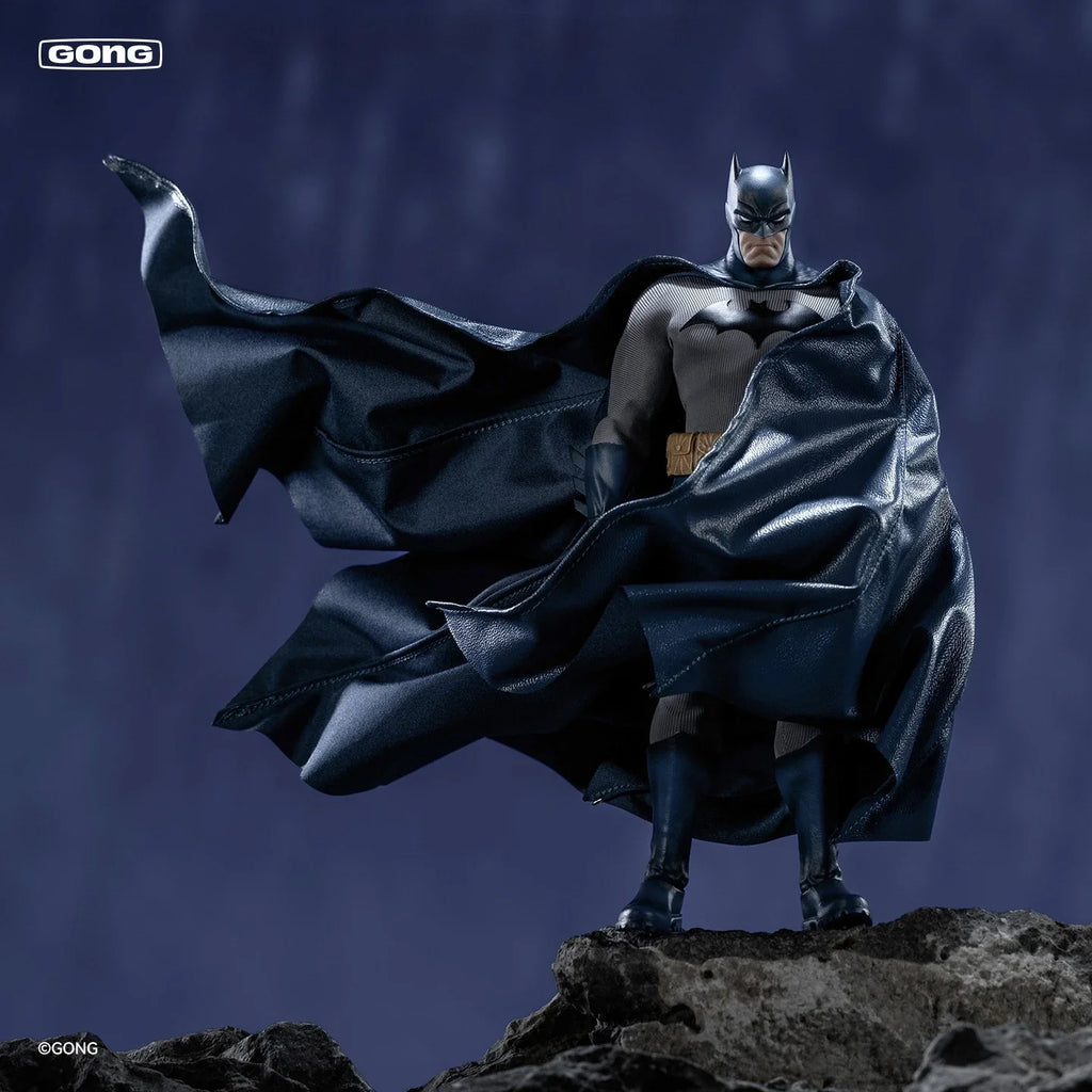 GONG DC Hush Batman 1/12 Action Figure Commoner People Movable Joints Doll Head Sculpture Comic Anime Collection Model Toys Gift