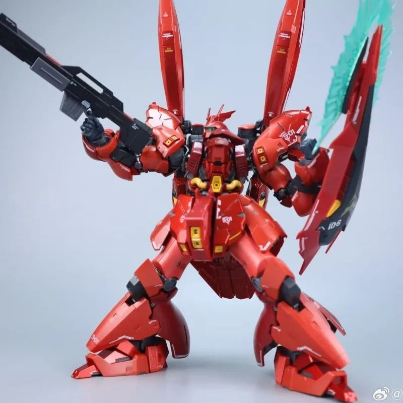 Pre-Order Coming Soon FA-01 Super Alloy-Sazabi 1/100 Scale Deformed Toy Alloy Finished Product Action Figure Toy Gift Collection