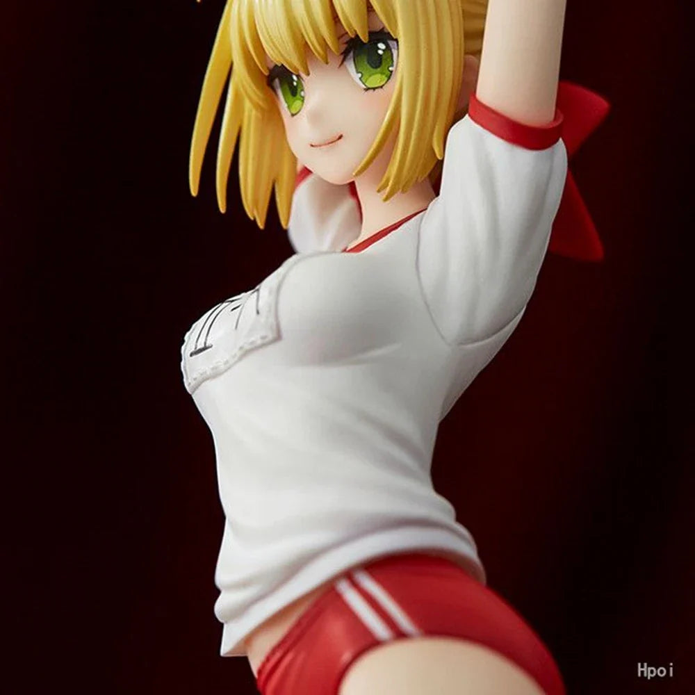 25CM Anime Fate/Extella Nero Claudius Figure Multiple Wear ver Stand Model Toy Doll Aciton Figure Collection Gifts