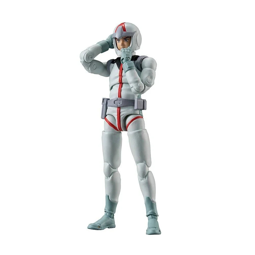 100% Original MegaHouse G.M.G. Collection Kidou Senshi Gundam Amuro Ray Char Aznable (Normal Suit Ver.) The Battle of A Baoa Qu