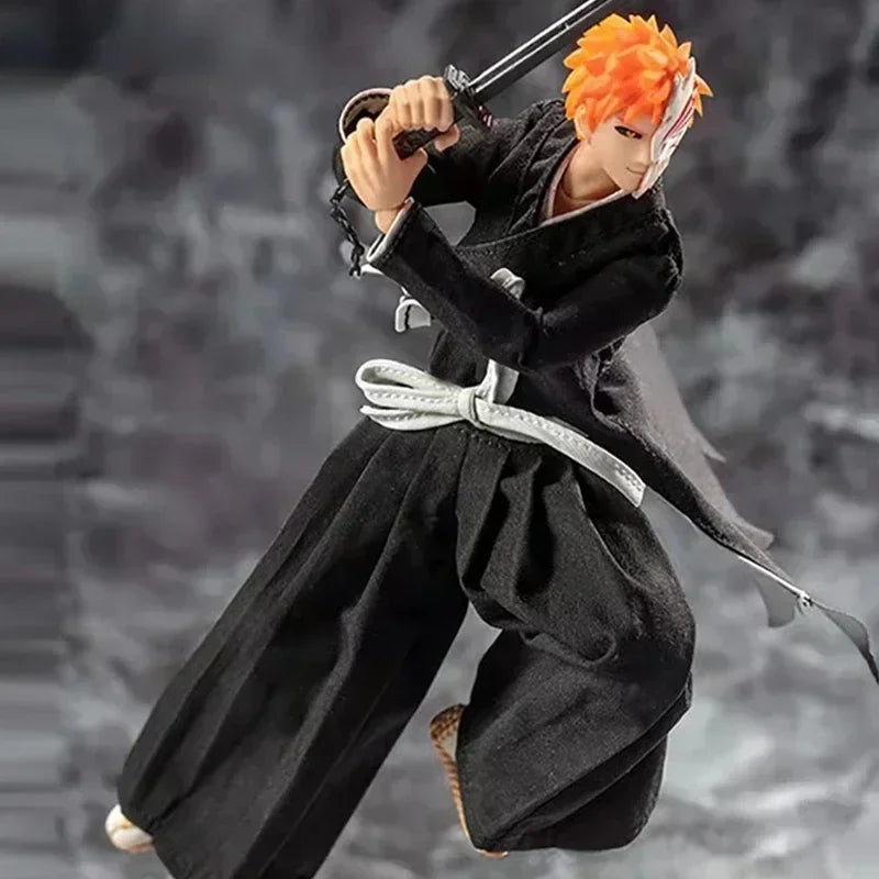 Dasin/Great Toys/GT Bleach Kurosaki Ichigo Aizen Sousuke Ukitake Jushiro Ichimaru Gin SHF Action Figure Present Model in Stock