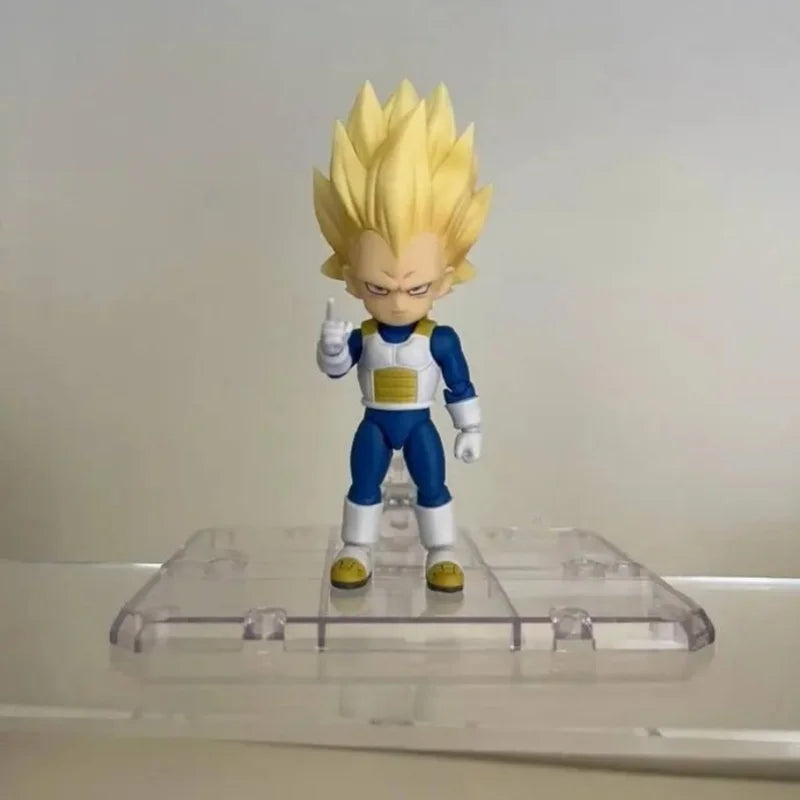 In Stock Original Bandai S.H.Figuarts Shf Super Saiyan 3 Vegeta Mini Daima Dragon Ball Daima Anime Action Collection Figure Gift