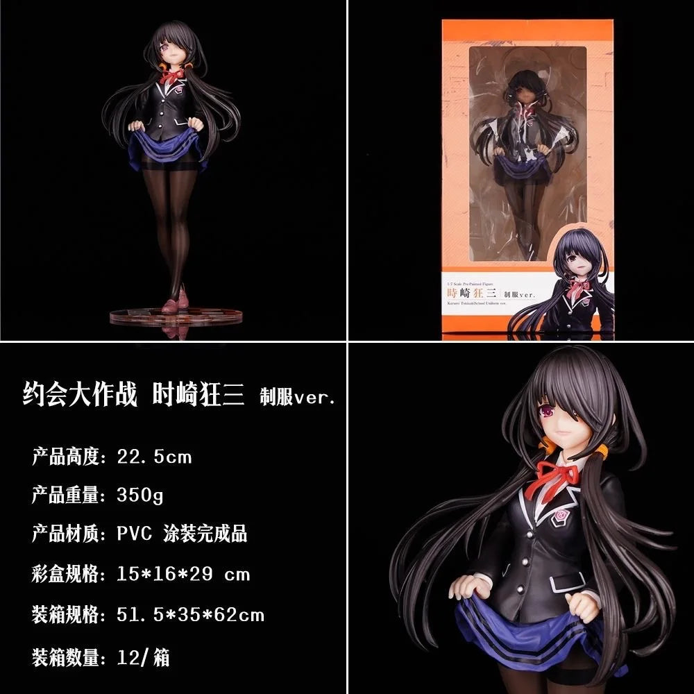 KO Figure Date a Live School orm PVC Statue Birthday Gift Collectible Anime Figure Toy for Adult Fans of When Tachibana M...
