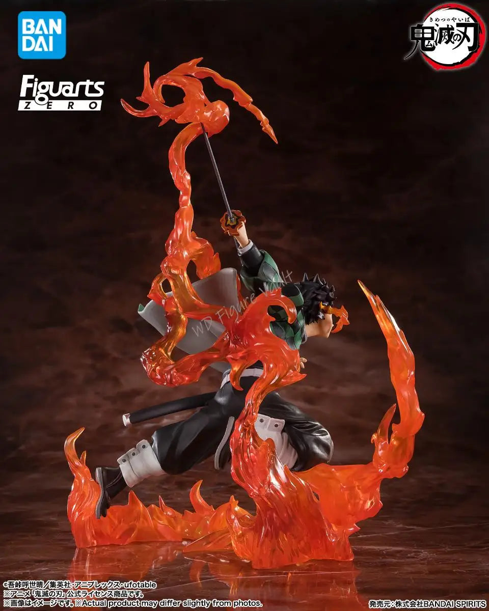 Bandai Officially Licensed Demon Slayer: Kimetsu no Yaiba Figuarts ZERO Tanjiro Kamado Purgatory ver  Genuine Original Toy Gift