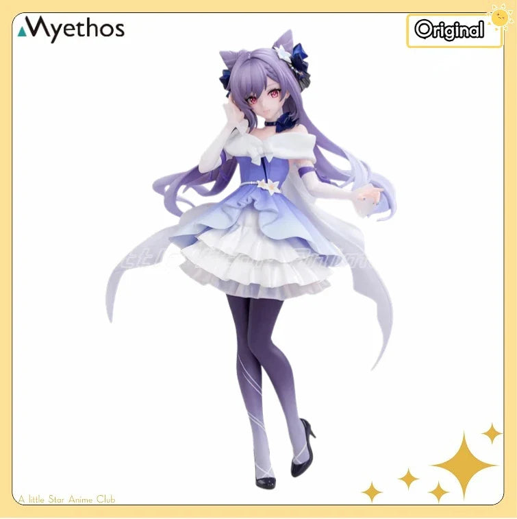 Original Myethos Gift+ Genshin Impact Keqing 1/8 Anime Figur Ornament Spielzeug Modell