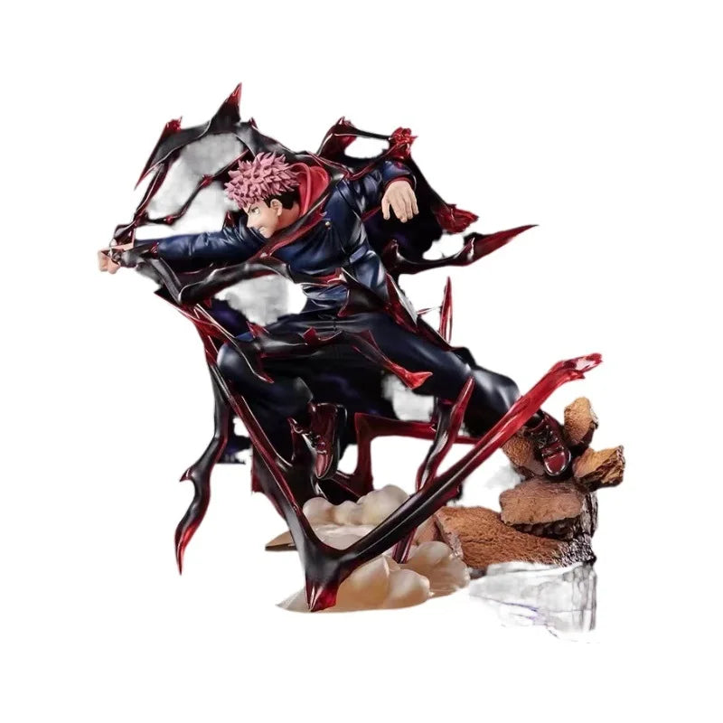Jujutsu Kaisen Figure Yuji Itadori Black Flash Ver Figuarts Zero Fz Model Anime Surrounding Statues Ornaments Decorations Gift